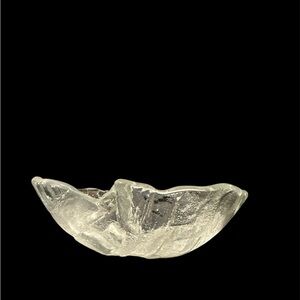 2 small Kosta Boda glass bowls